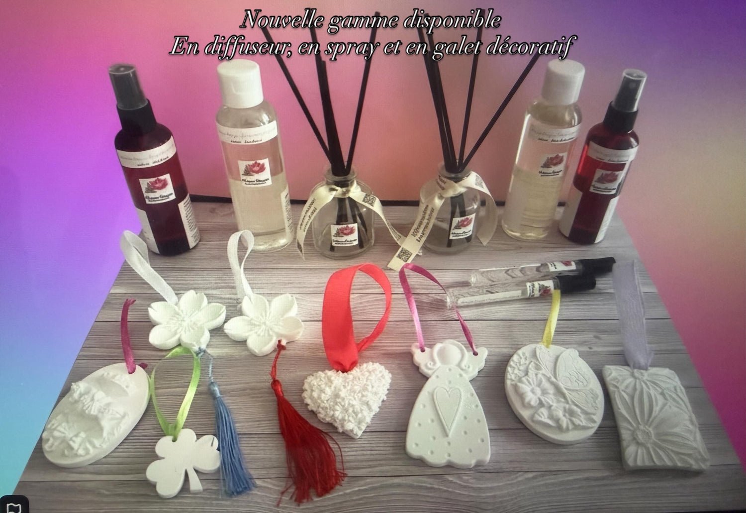 Diffuseur et spray d’ambiance - collection « esprit d’ambiance »