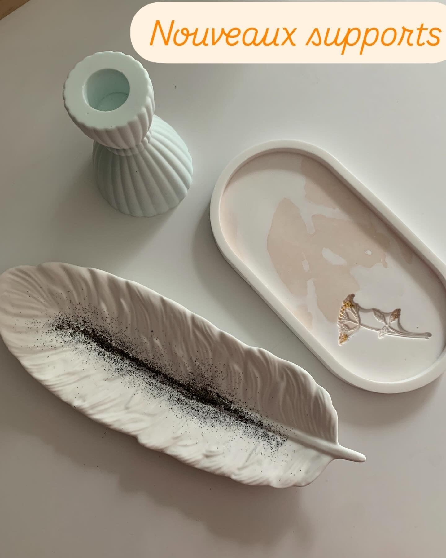 Les accessoires en résine de plâtre