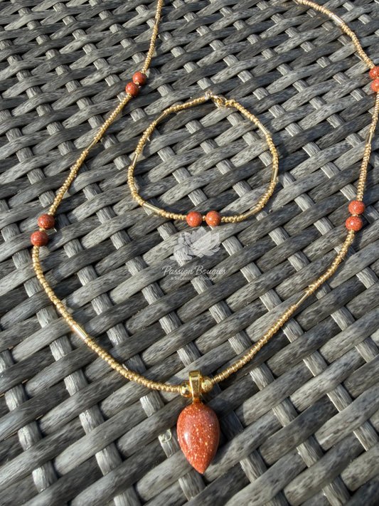 Parure « sable d’or »
